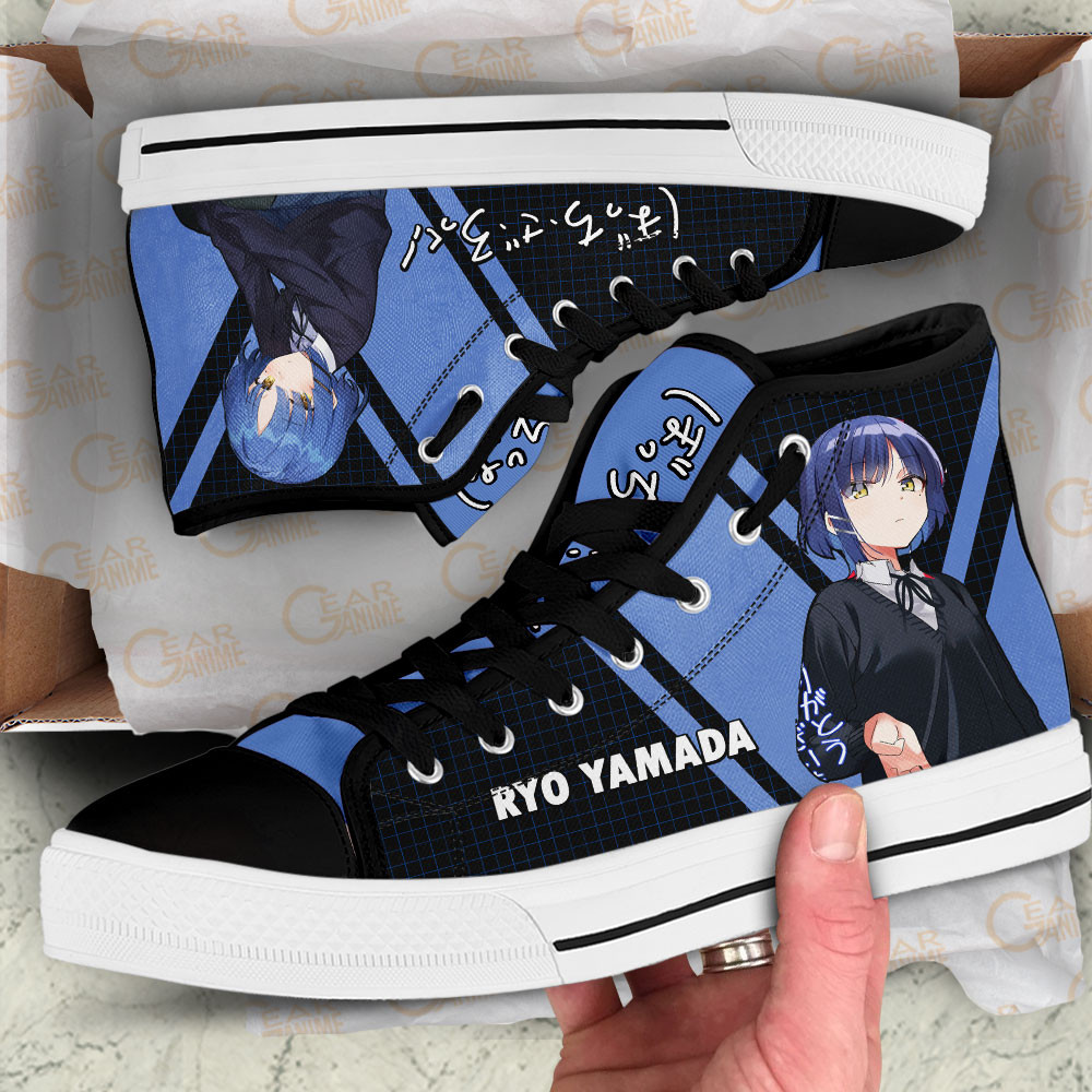 Bocchi the Rock Ryo Yamada Anime Custom High Top Shoes