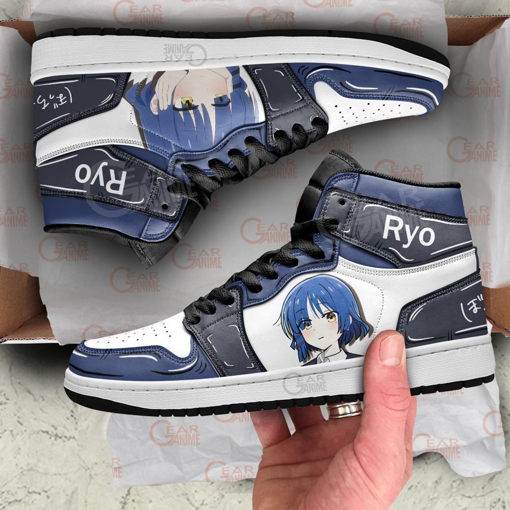 Bocchi the Rock Ryo Yamada Anime Shoes, Air Jordan Hightop