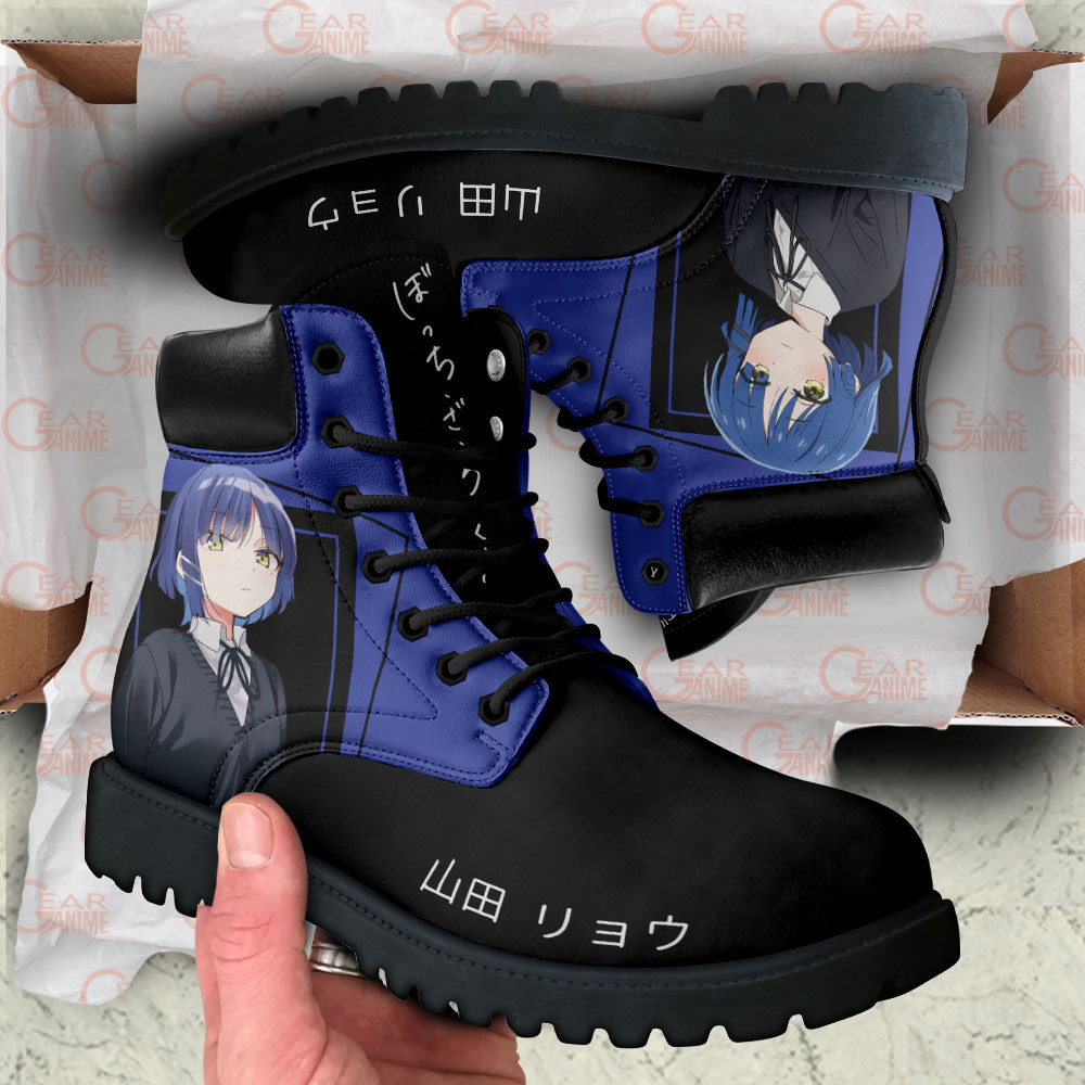Bocchi the Rock Ryo Yamada Boots Anime Custom Shoes