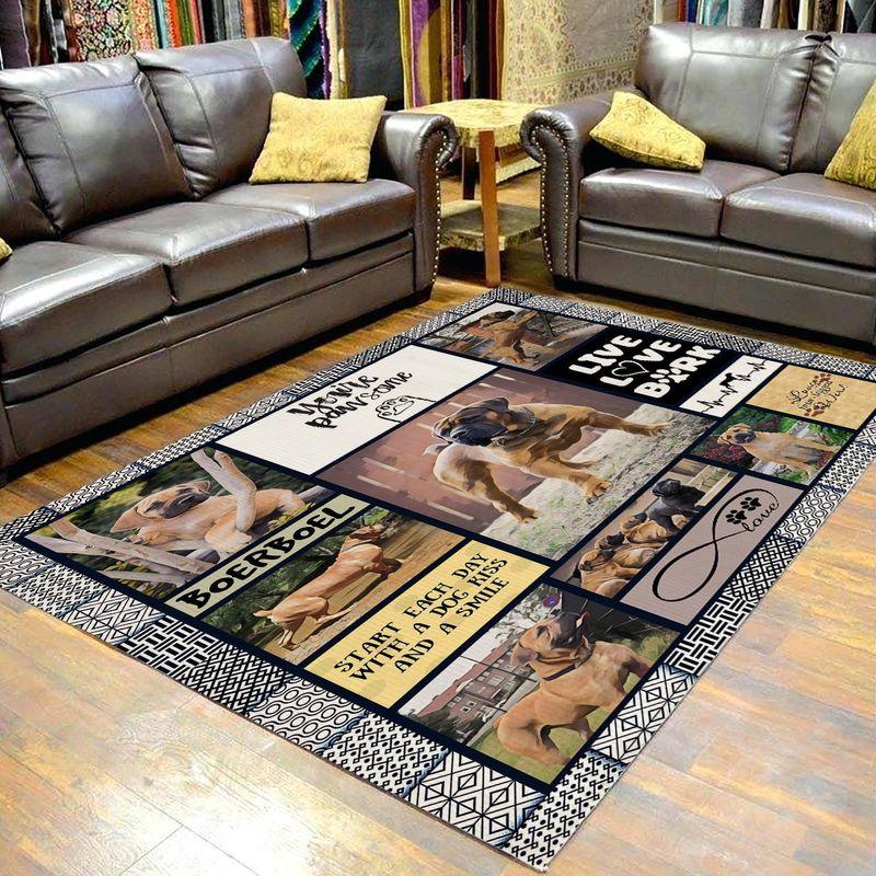 Boerboel Pawsome Area Limited Edition Rectangle Rug