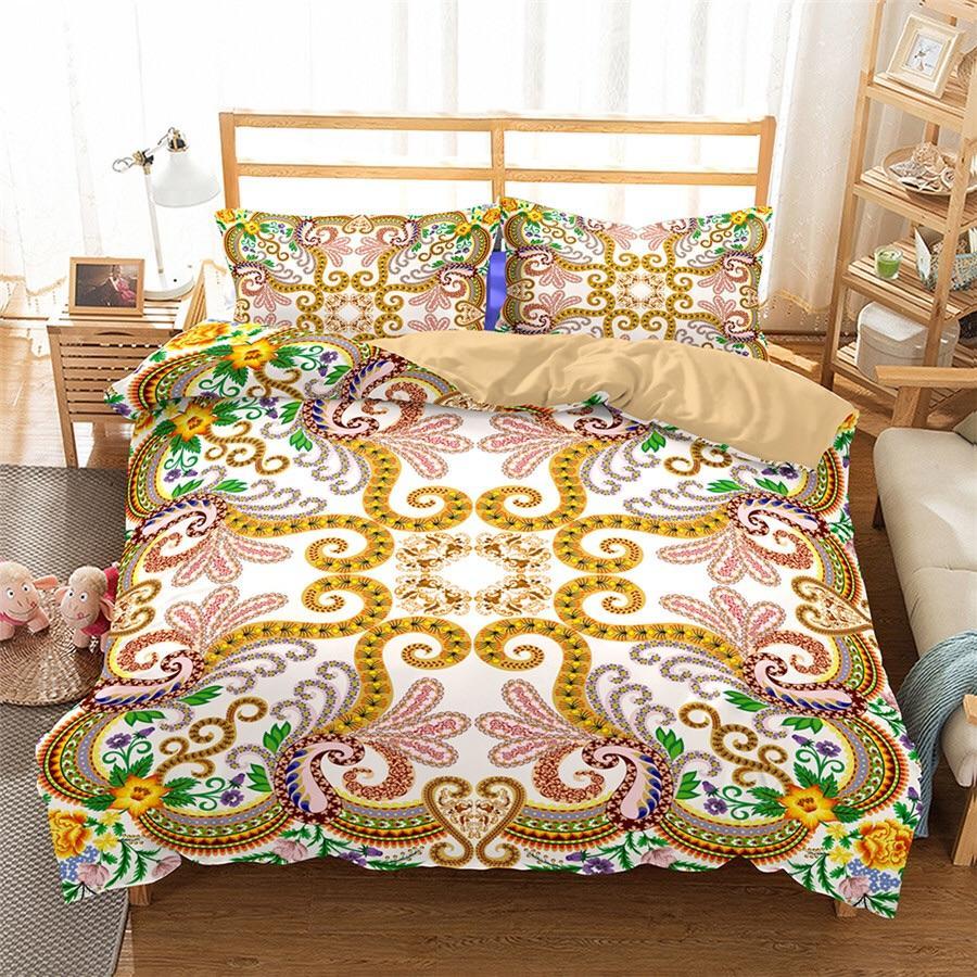 Bohemian Gypsy 3D Customized Duvet Cover Bedding Set