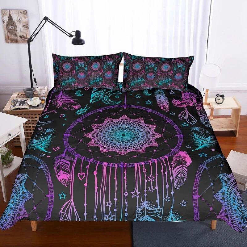 Boho Dreamcatcher 3D Customized Duvet Cover Bedding Set