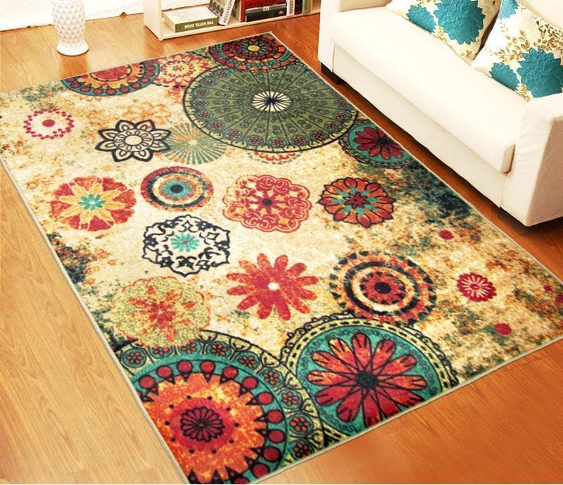 Boho Floral Limited Edition Rectangle Rug