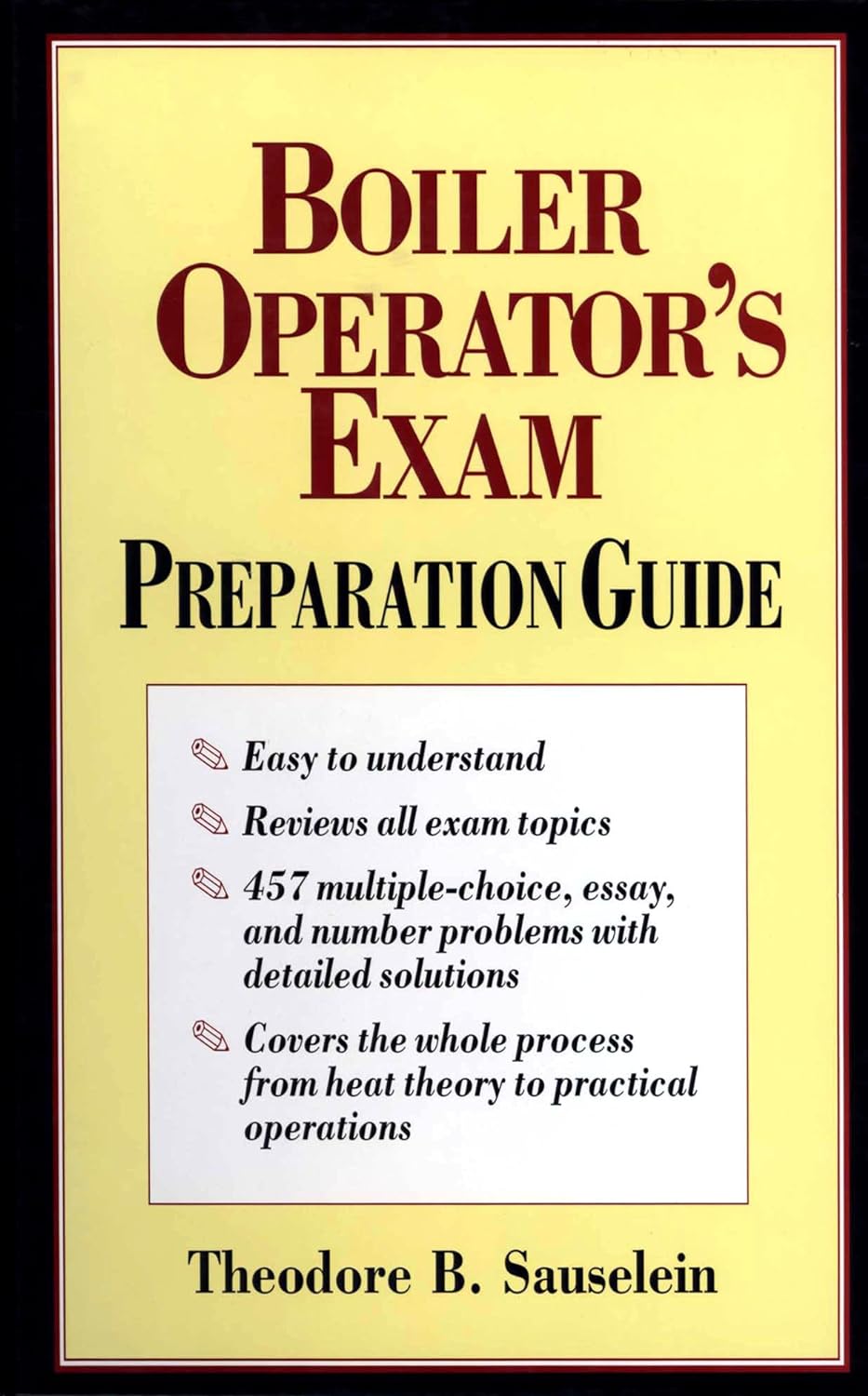 Boiler Operator's Exam Prep Guide (PB) (PDF/EPUB Version)