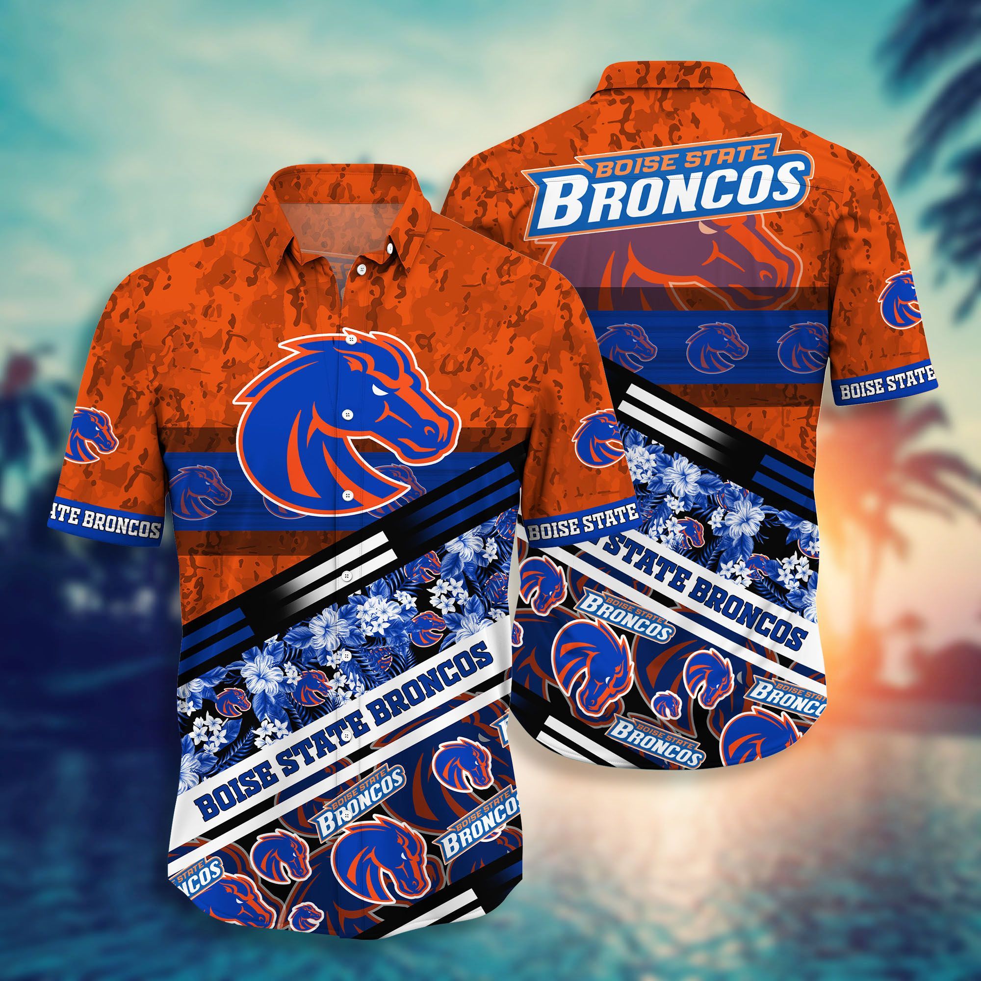 Boise State Broncos NCAA -Hawaii Shirt Style Hot Trending Summer-Hawaiian