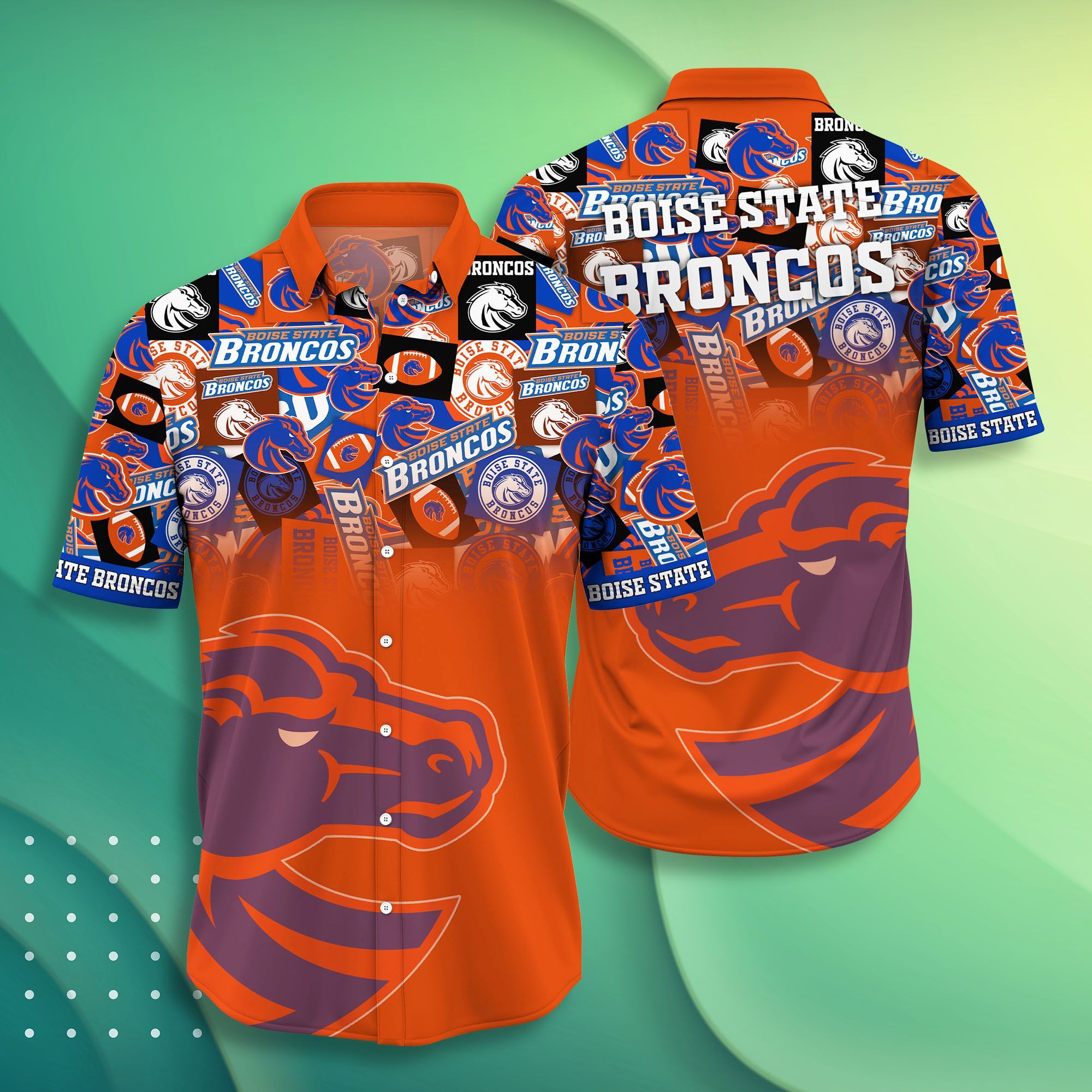 Boise State Broncos NCAA -Hawaii Shirt Style Hot Trending Summer-Hawaiian NACC
