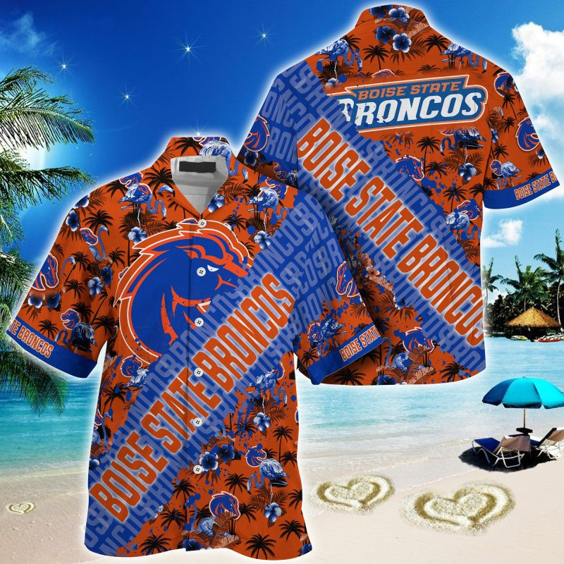Boise State Broncos NCAA Trending Summer – Hawaii Shirt For This Season – Gift For Sport Lovers With Tropical Patterns