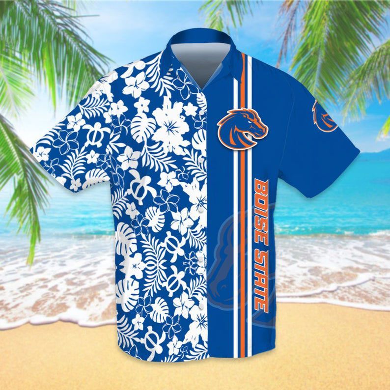 Boise State NCAA Football Sport Logo Cool – Premium Hawaiian Shirt – Gift For Sports Lovers