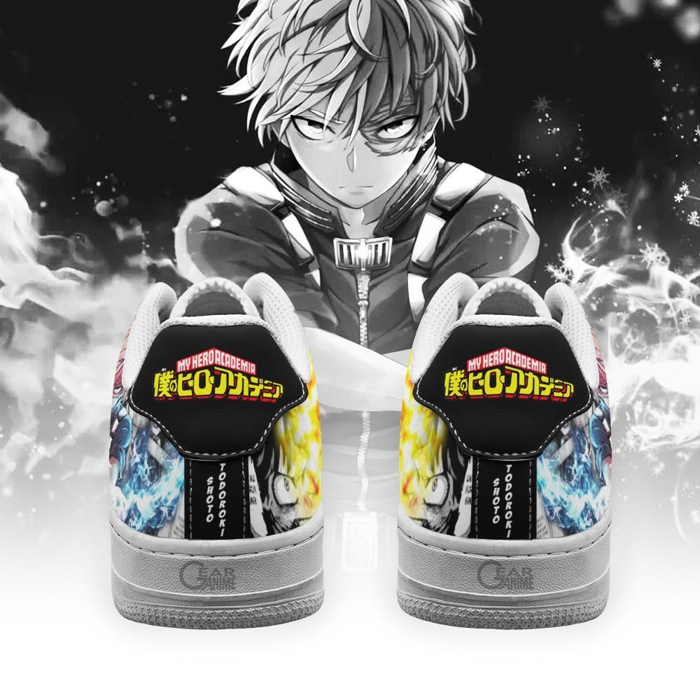Boku No Hero Academia Shoto Todoroki Shoes Anime Custom