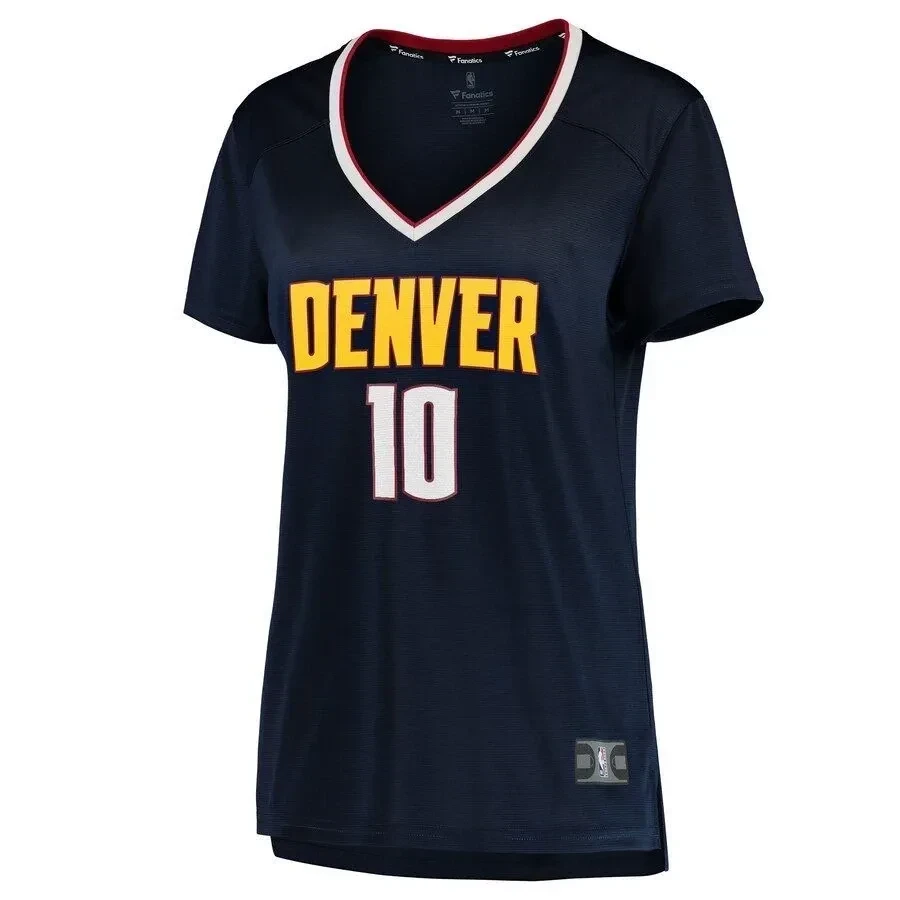 Bol Bol Denver Nuggets Women’s Fast Break Jersey Navy – Icon Edition