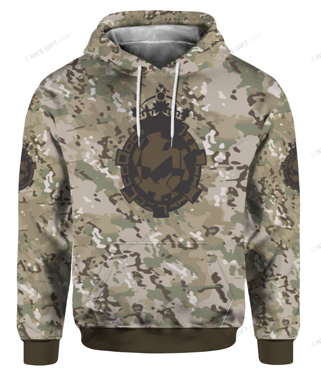 Bombay Sapphire Camouflage 3D Hoodie Gift For Fans