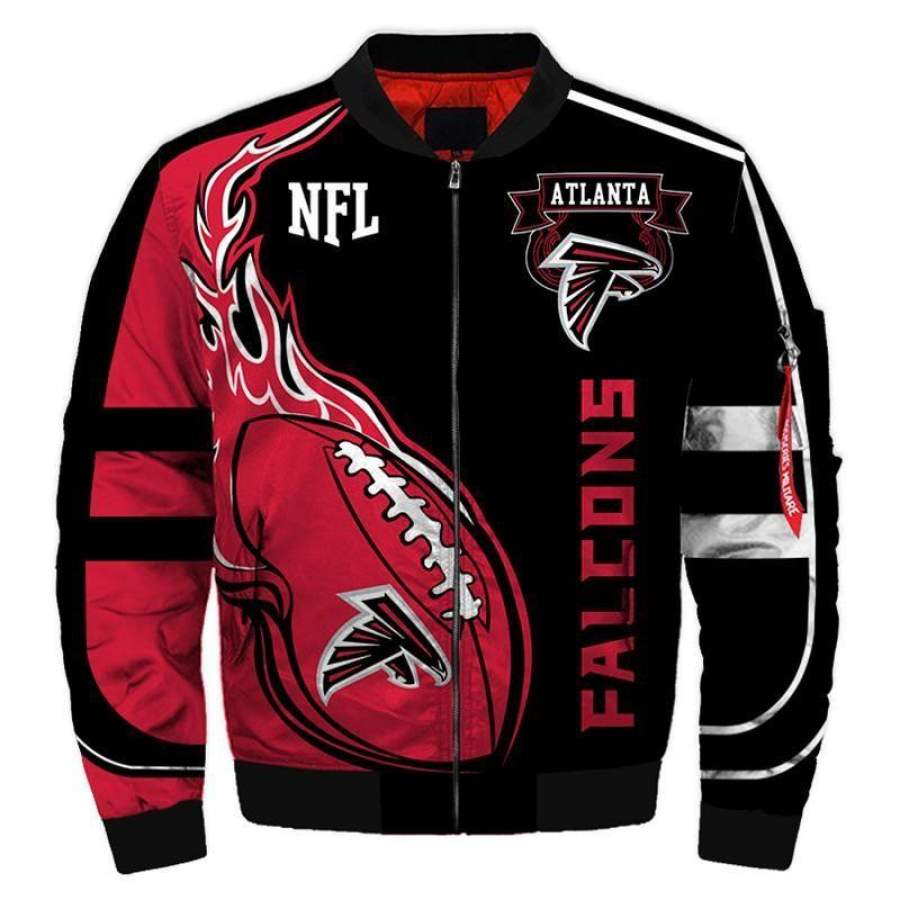 Bomber Jacket Atlanta Falcons Unisex 3D All Over Print