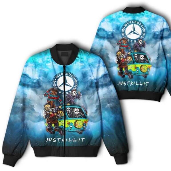 Bomber Jacket Jeep 3D Spring Autumn, Mens Casual Jacket