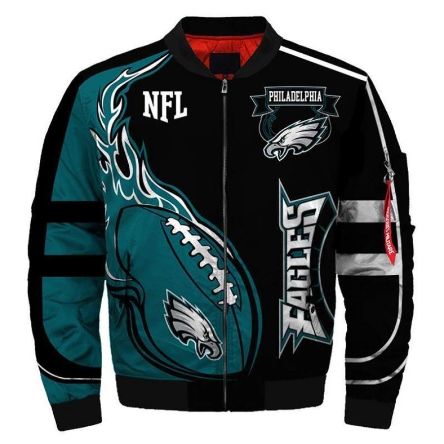 Bomber Jacket Philadelphia Eagles Unisex 3D All Over Print