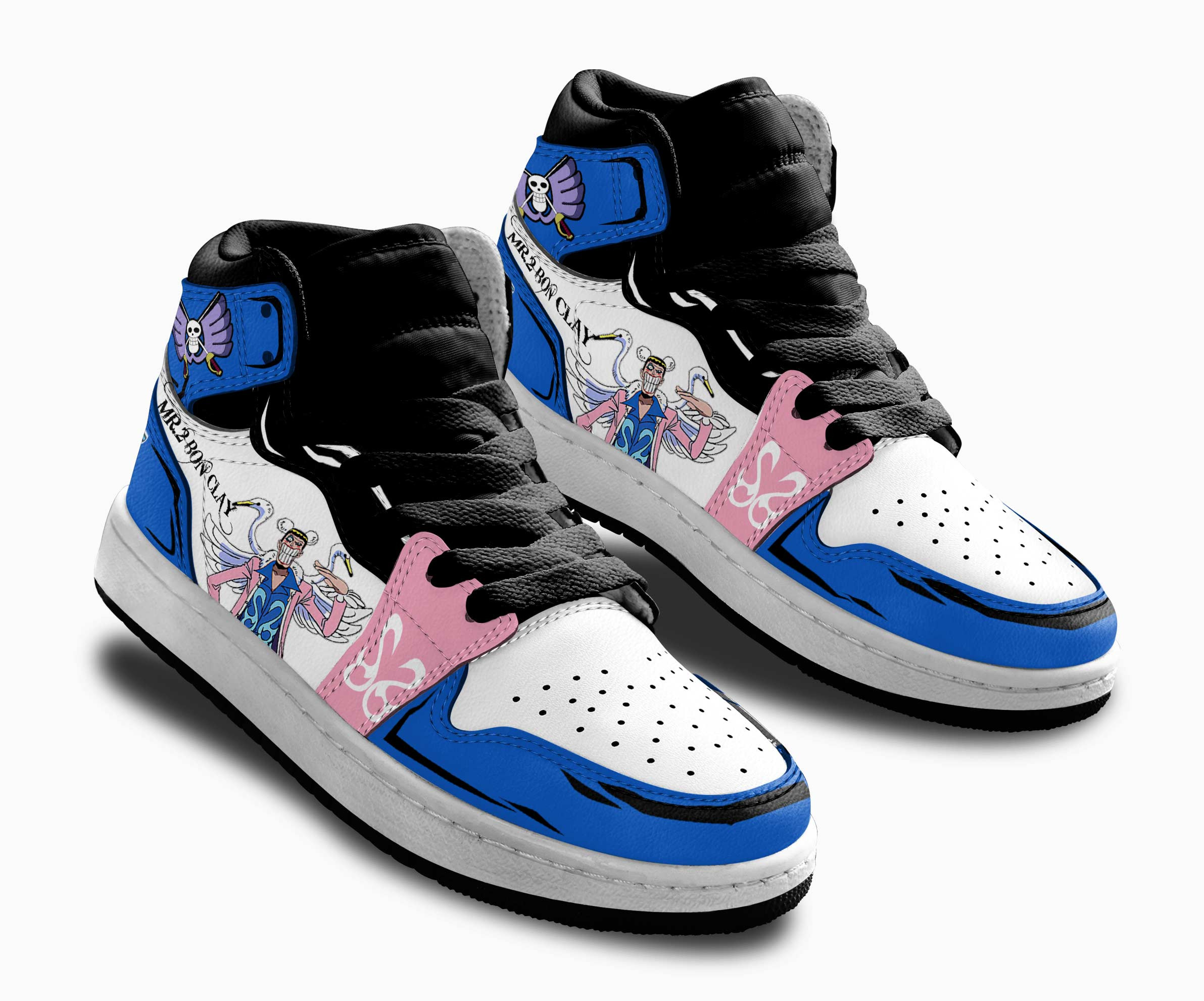 Bon Clay Kids Sneakers Bentham Custom Anime One Piece Shoes For Kids