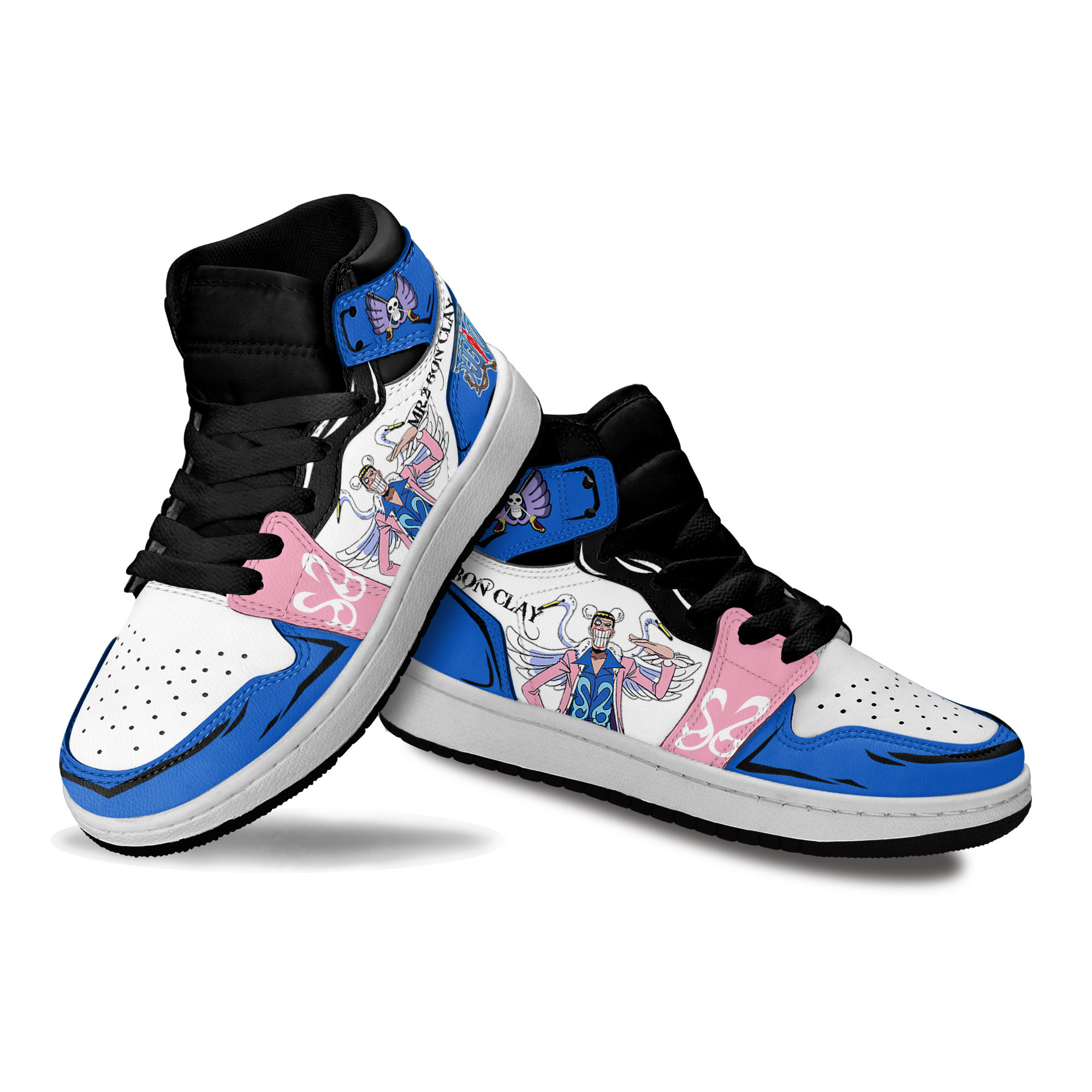 Bon Clay Kids Sneakers Bentham Custom Anime One Piece Shoes For Kids