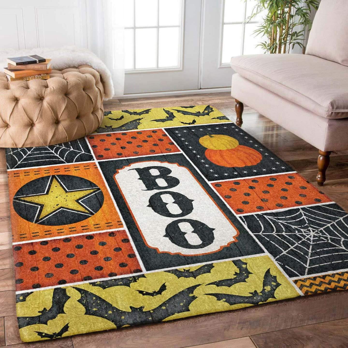 Boo Halloween Limited Edition Rectangle Rug