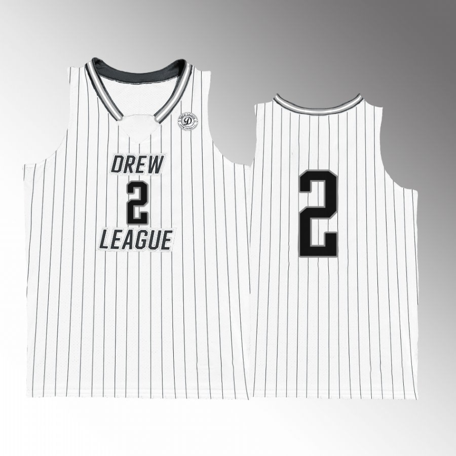 Boogie Ellis Drew League #2 White Jersey USC Trojans