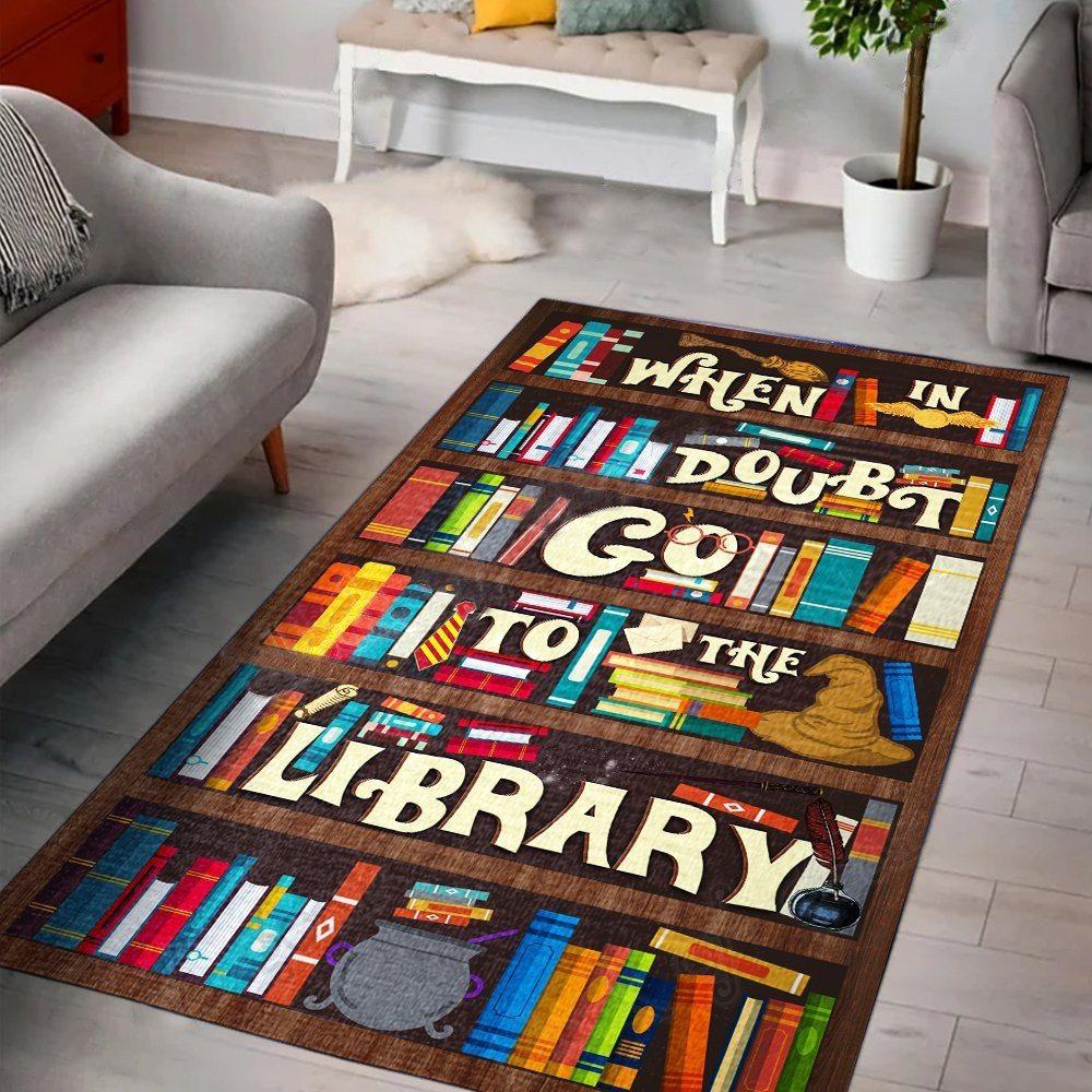 Book Library Limited Edition Rectangle Rug