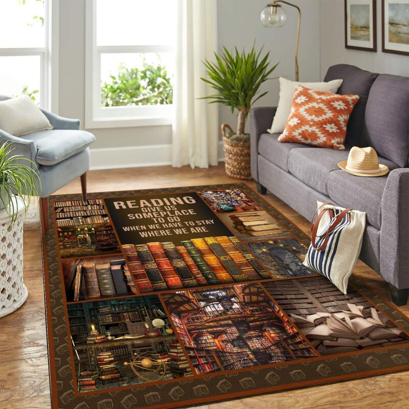Book Quilt Blanket Mk Carpet Area Rectangle Rug