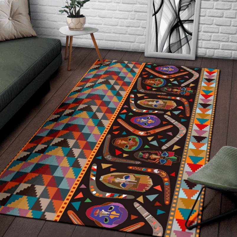Boomerangs Limited Edition Rectangle Rug