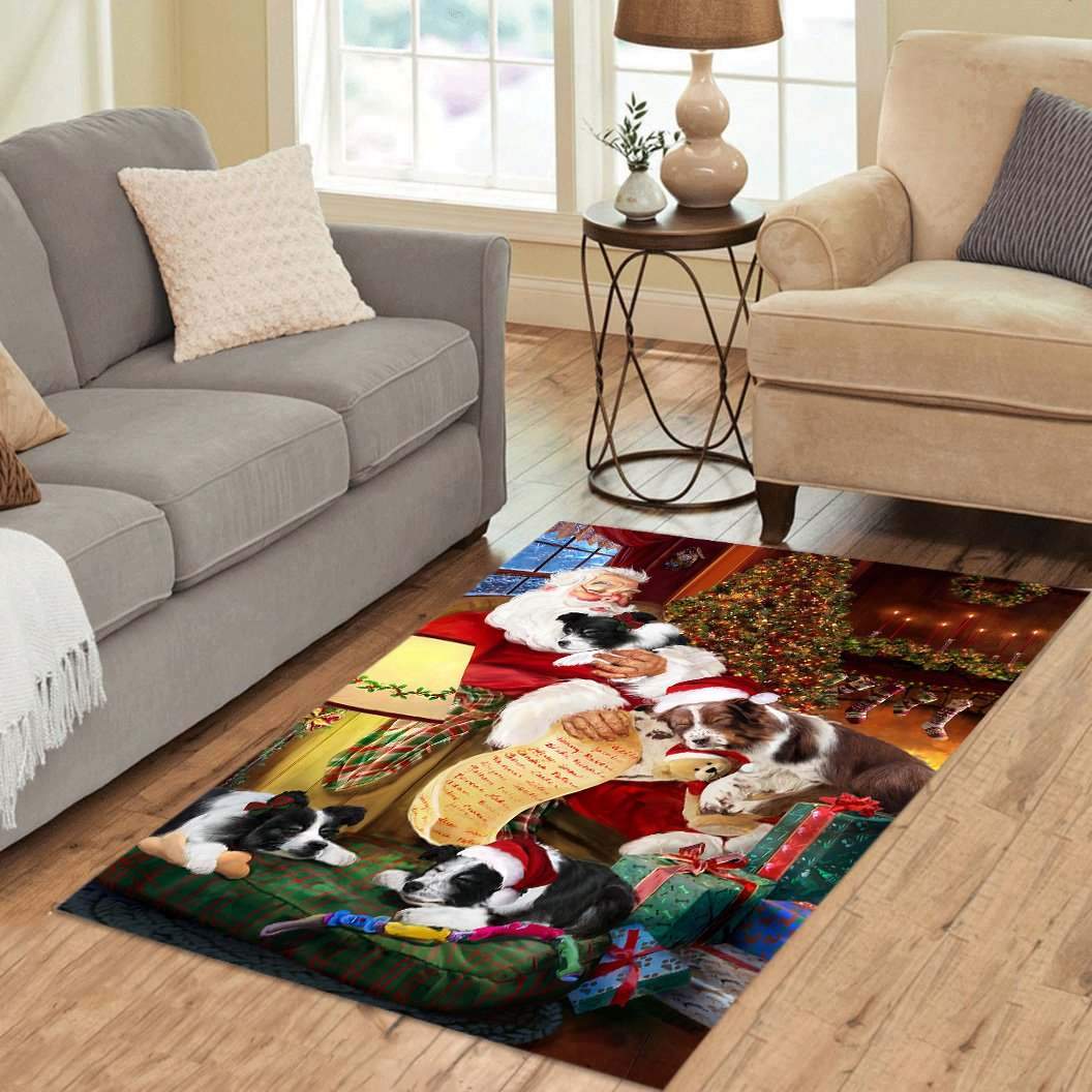 Border Collie Limited Edition Rectangle Rug