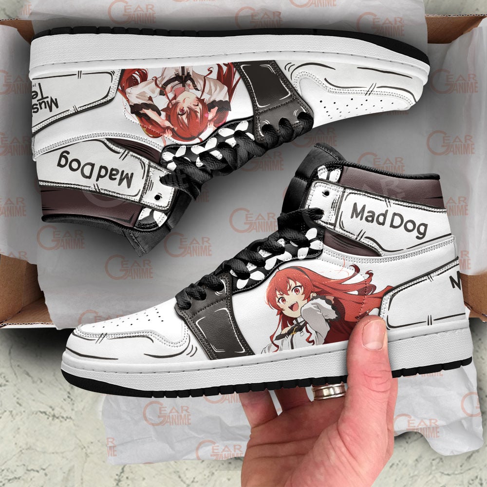 Boreas Greyrat JD1s Sneakers Mushoku Tensei Anime Shoes, Air Jordan Hightop