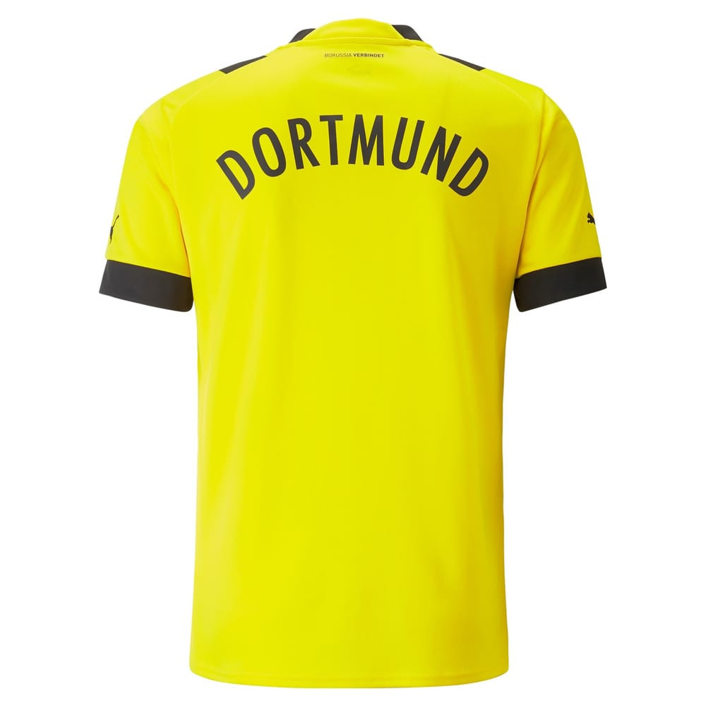 Borussia Dortmund Men 2022/23 Home Player Soccer Jersey – Yellow Borussia Dortmund Men 2022/23 Home Player Soccer Jersey – Yellow