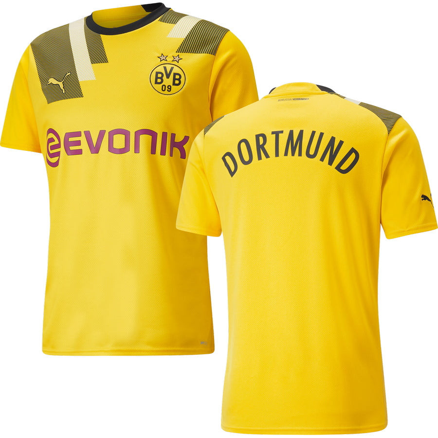 Borussia Dortmund Men 2022/23 Third Soccer Jersey – Yellow