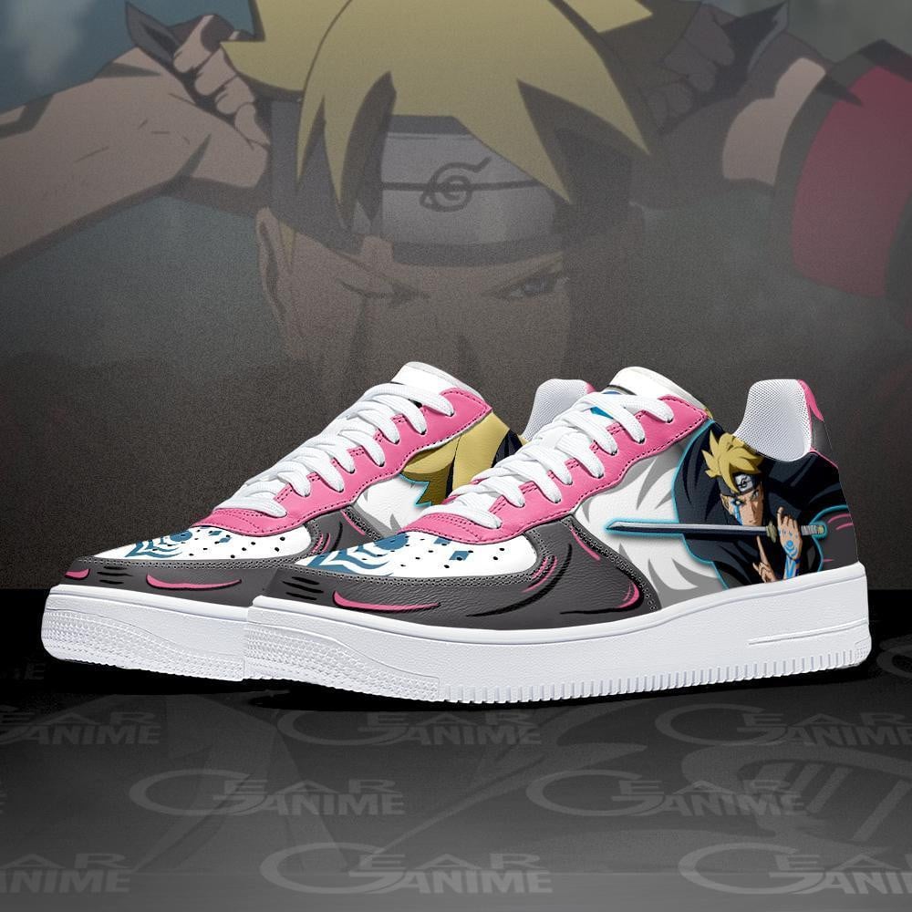 Boruto Air Sneakers Custom Anime Boruto Shoes