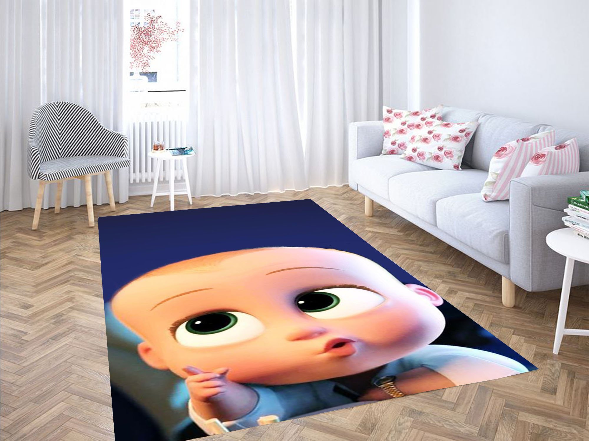 Boss Baby Wallpapers Carpet Rectangle Rug
