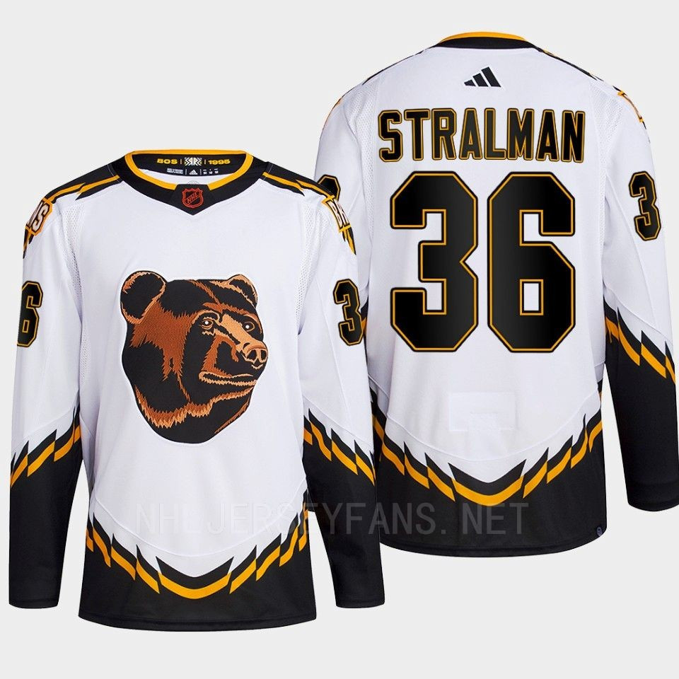 Boston Bruins 2022 Reverse Retro 2.0 Anton Stralman 36 White Primegreen Stitched Jersey Men’s