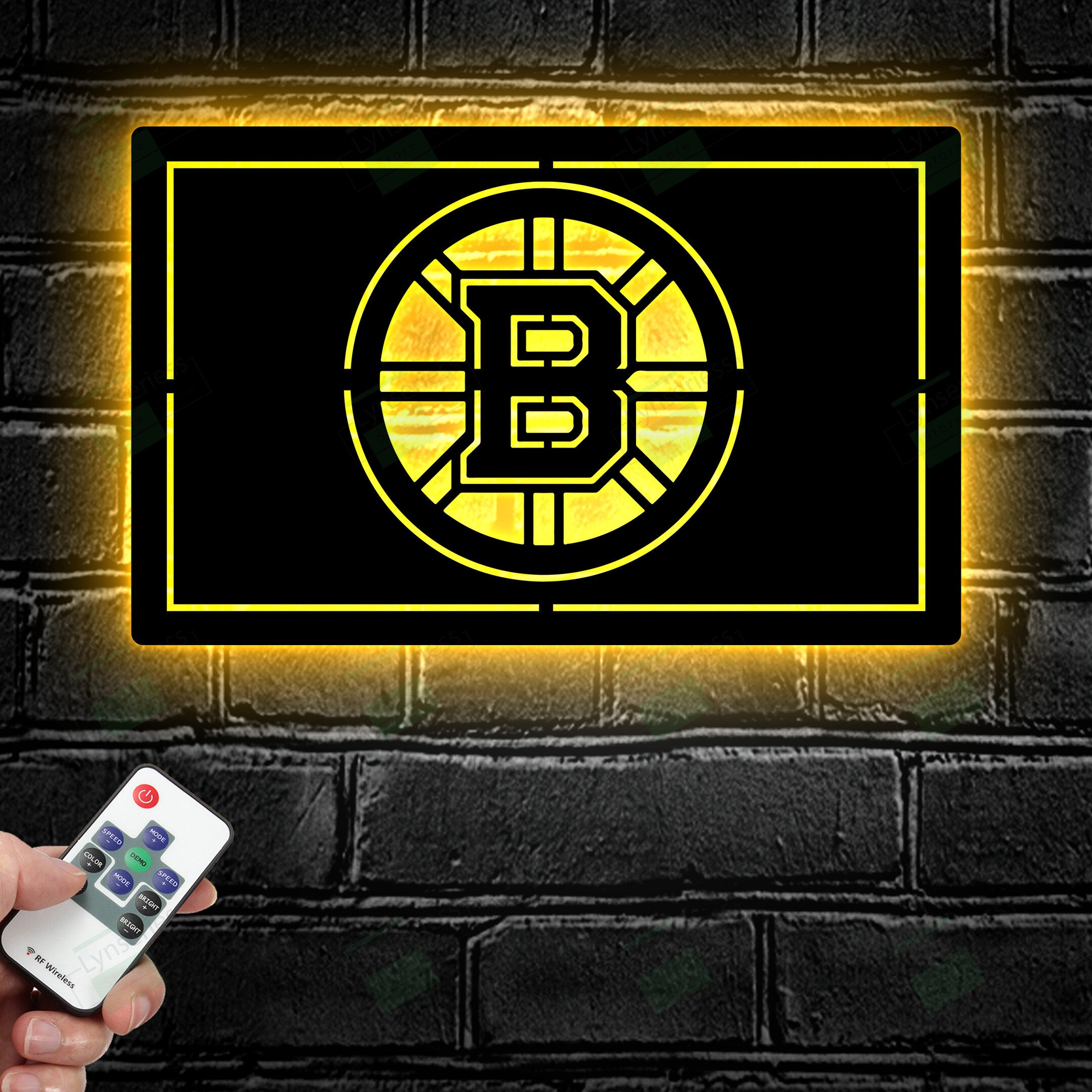 Boston Bruins Metal Sign – Led light sign