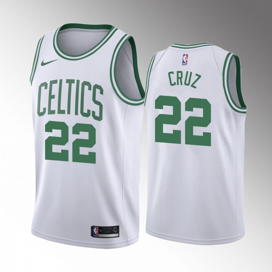 Boston Celtics Bo Cruz #22 Association Edition White Jersey