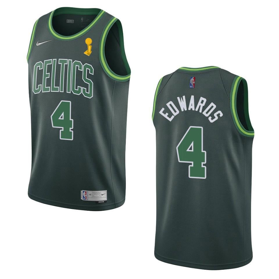 Boston Celtics Carsen Edwards 4 2022 Final Champions Jersey Earned Green