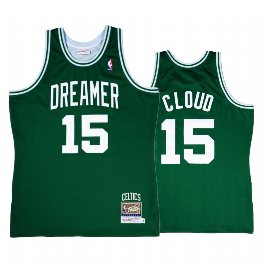 Boston Celtics Cloud J.Cole Dreamer Green Jersey #15 Throwback