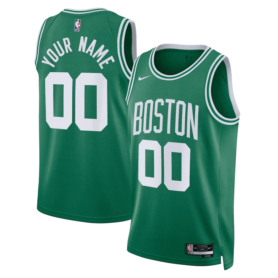Boston Celtics Custom 00 Men 2022/23 Swingman Jersey – Icon Edition