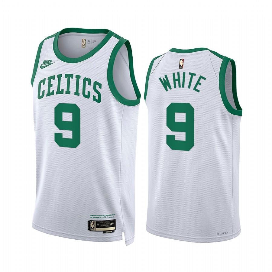 Boston Celtics Derrick White Classic Edition White 2022 Jersey Year Zero – Men Jersey