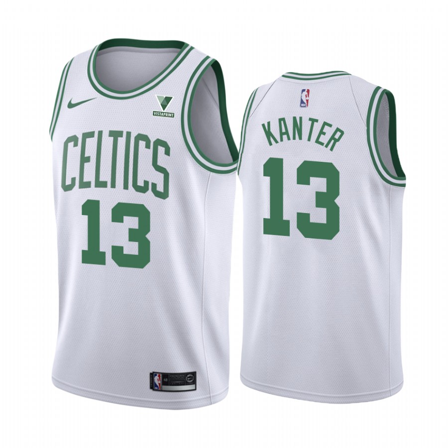 Boston Celtics Enes Kanter White Association Edition Jersey