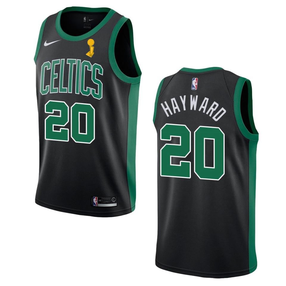 Boston Celtics Gordon Hayward Statement 2022 Final Champions Jersey Black