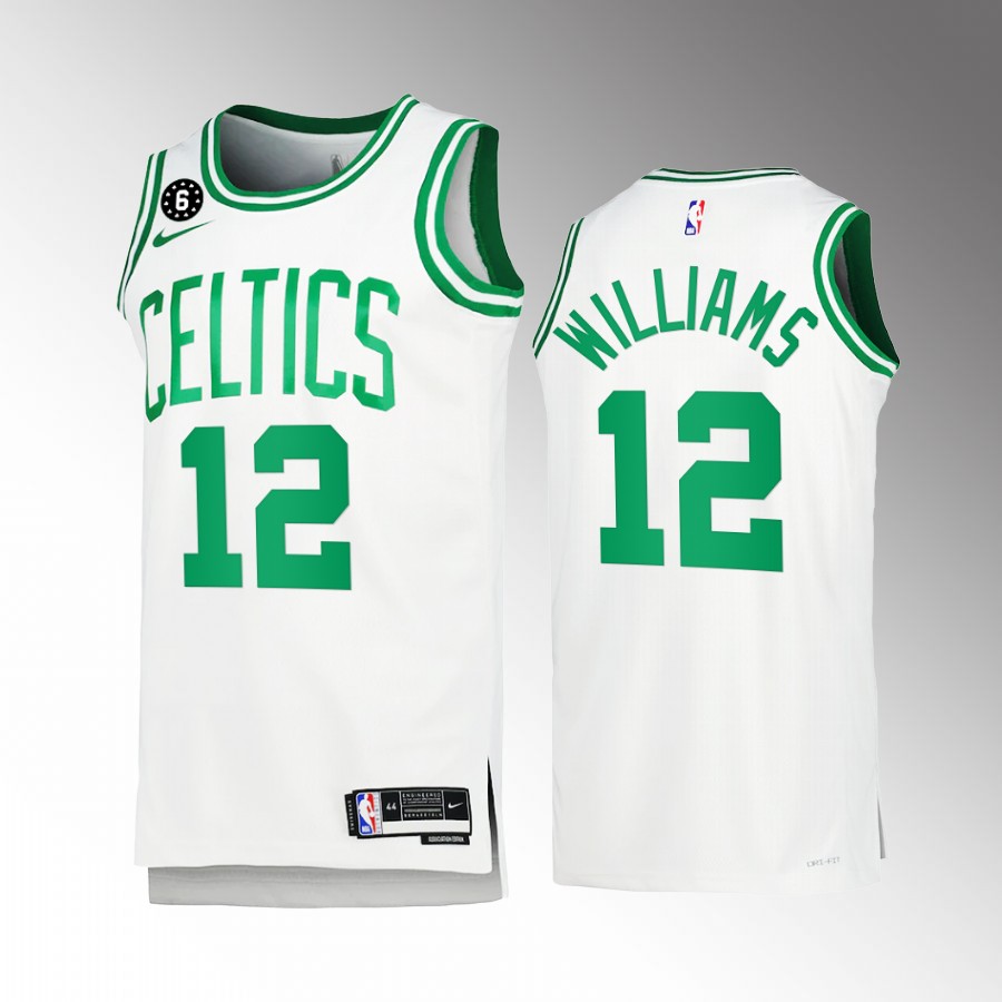Boston Celtics Grant Williams 2022-23 Association Edition White #12 Jersey Honor Russell