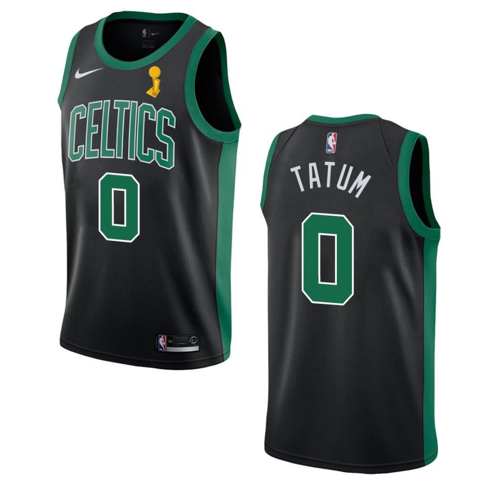 Boston Celtics Jayson Tatum Statement 2022 Final Champions Jersey Black