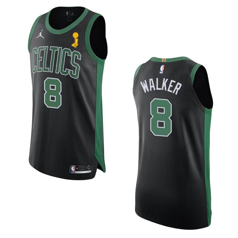 Boston Celtics Kemba Walker 8 2022 Final Champions Jersey Statement Black