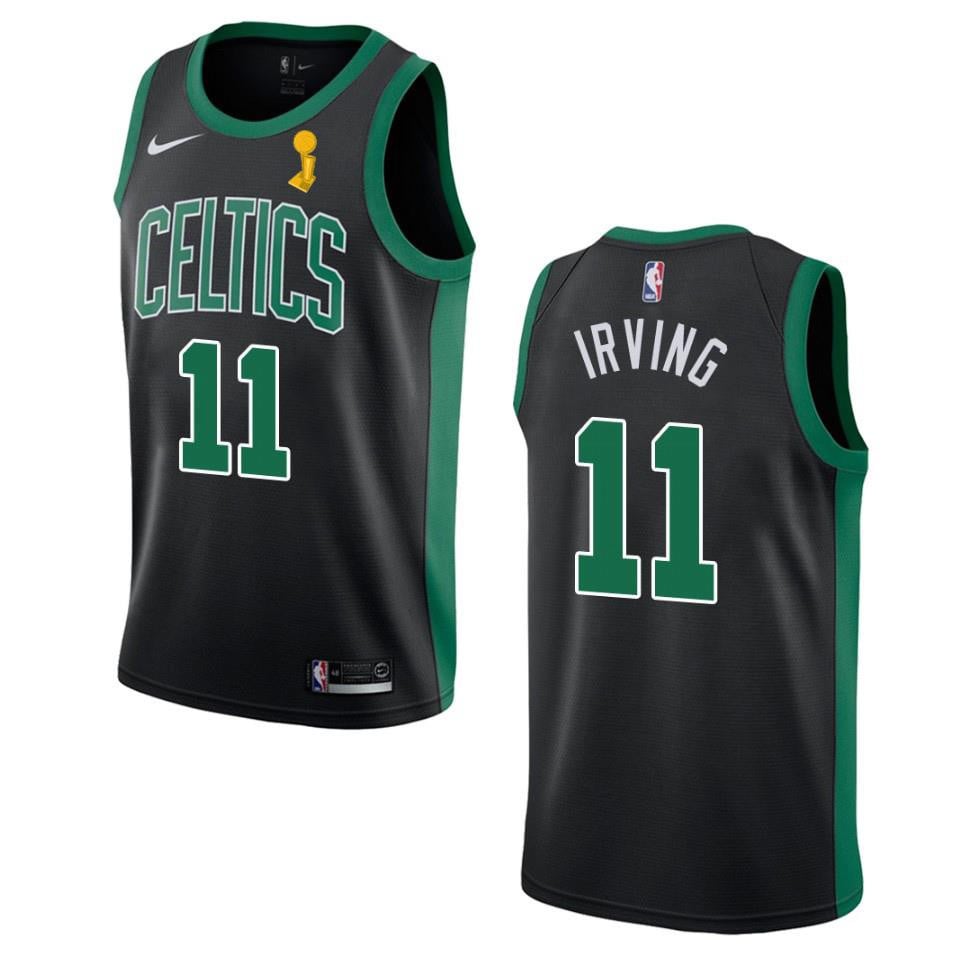 Boston Celtics Kyrie Irving Statement 2022 Final Champions Jersey Black