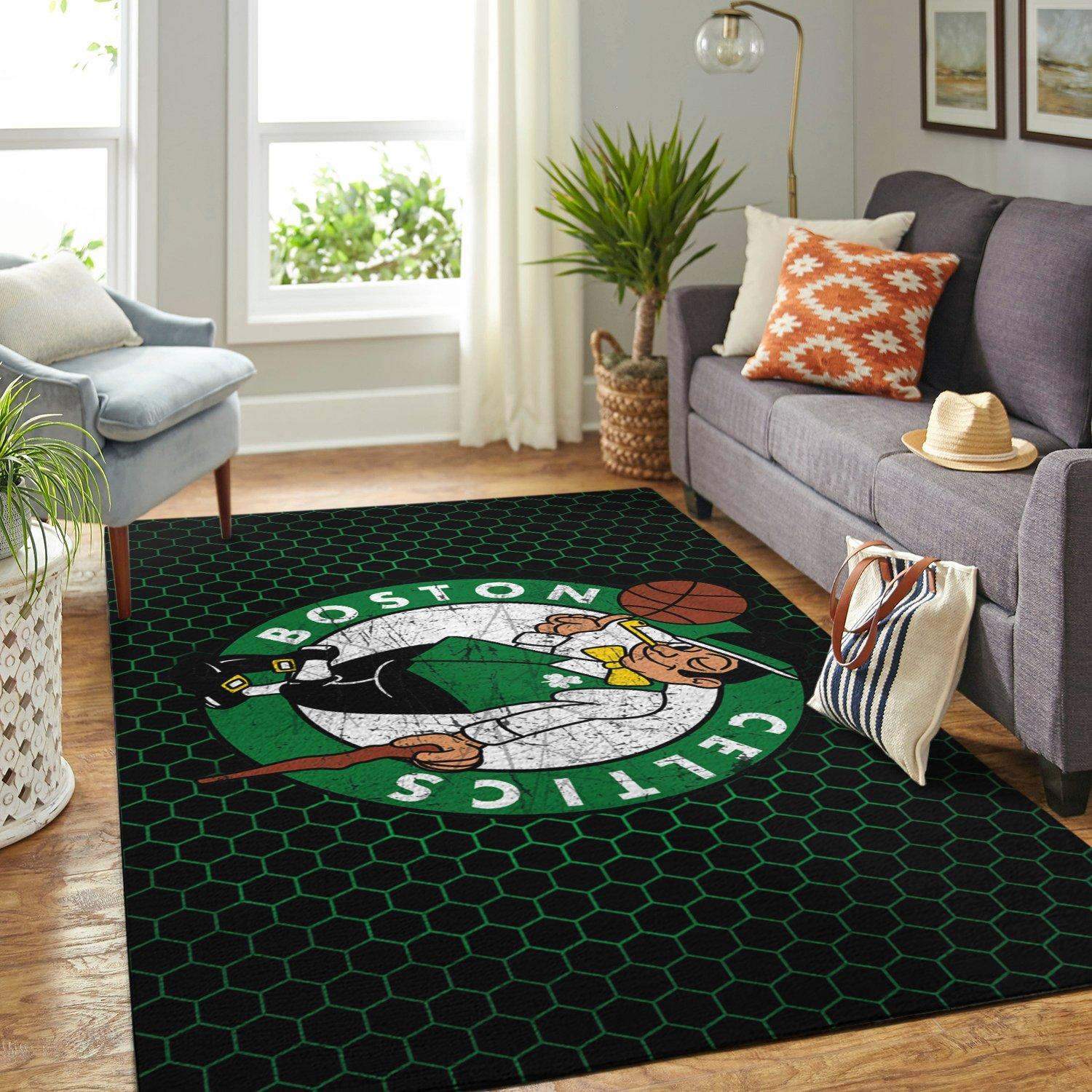 Boston Celtics Nba Area Limited Edition Rectangle Rug
