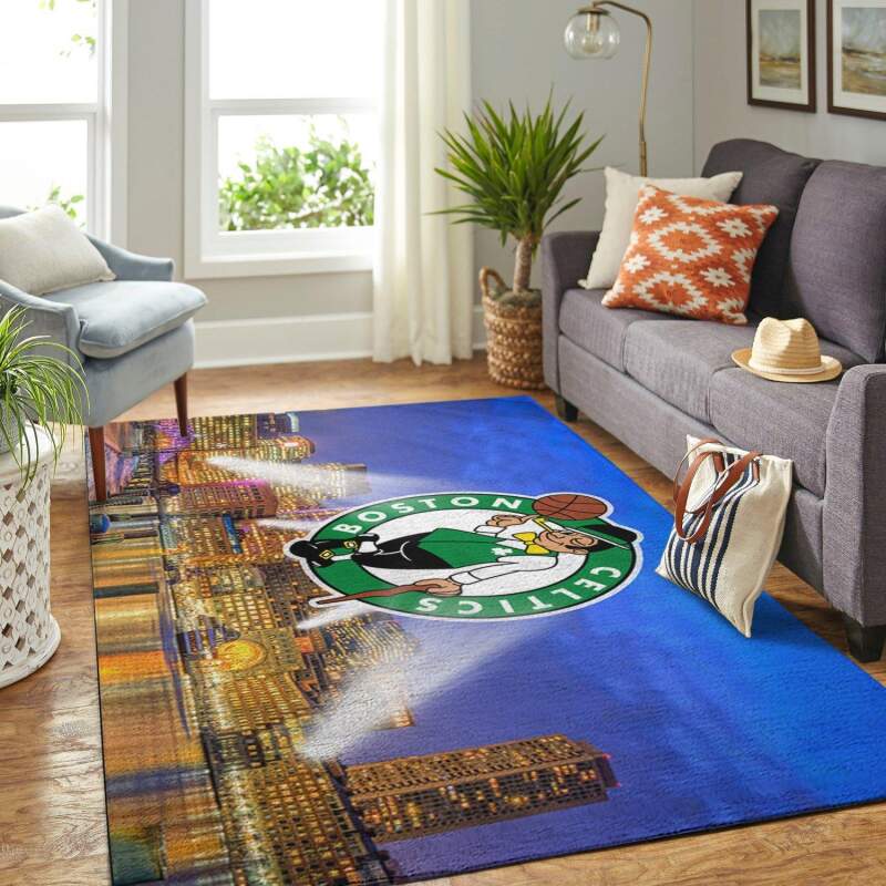 Boston Celtics Nba Limited Edition Rectangle Rug