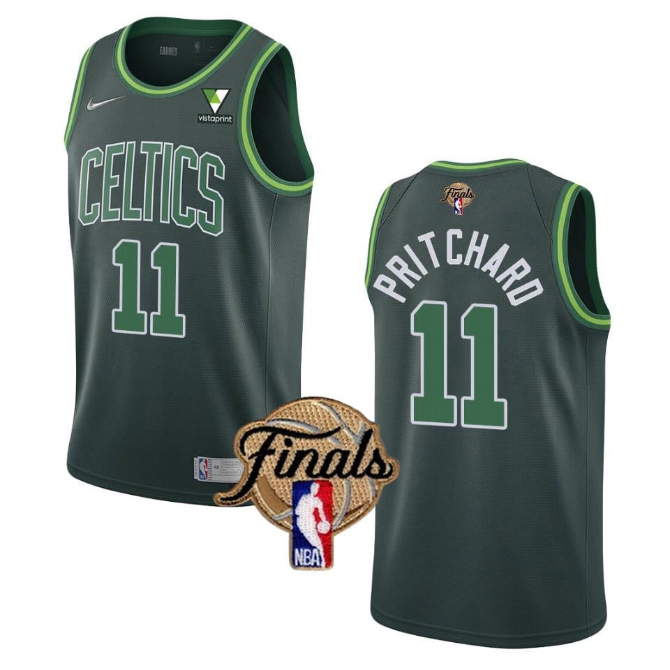 Boston Celtics Payton Pritchard 11 Final 2022 Men Jersey Earned Green