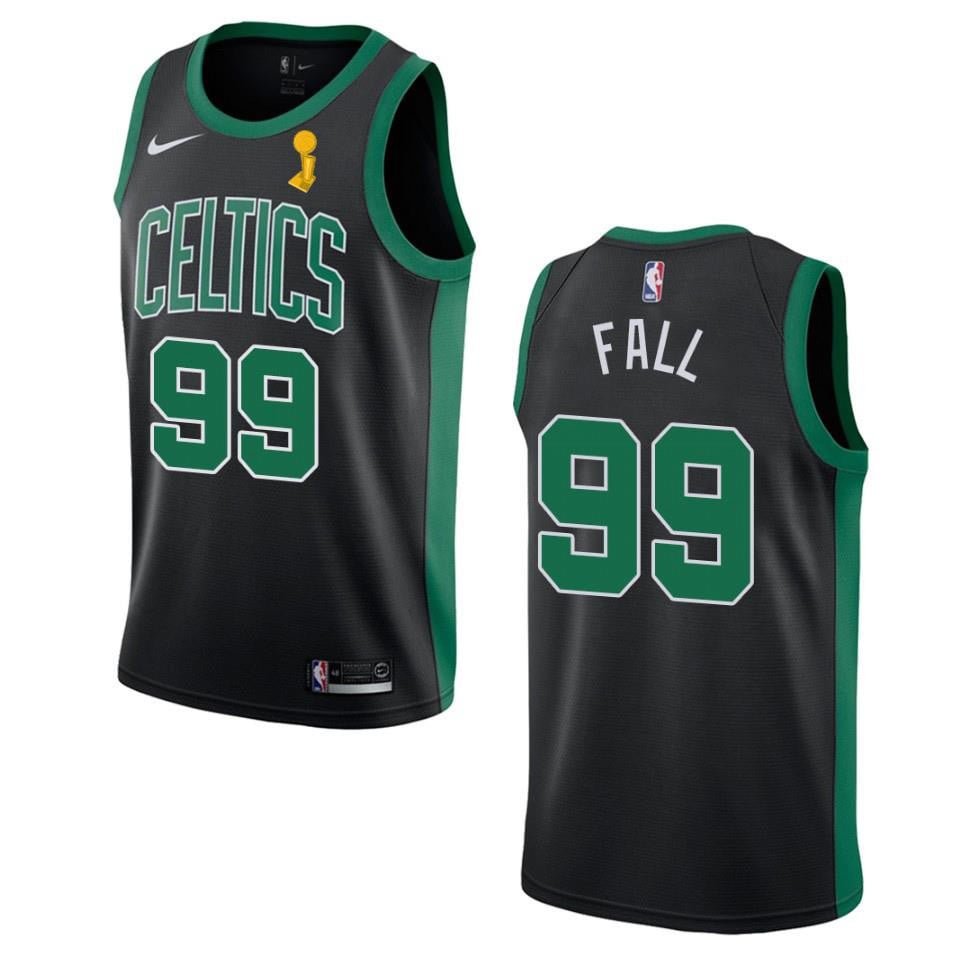 Boston Celtics Tacko Fall Statement 2022 Final Champions Jersey Black