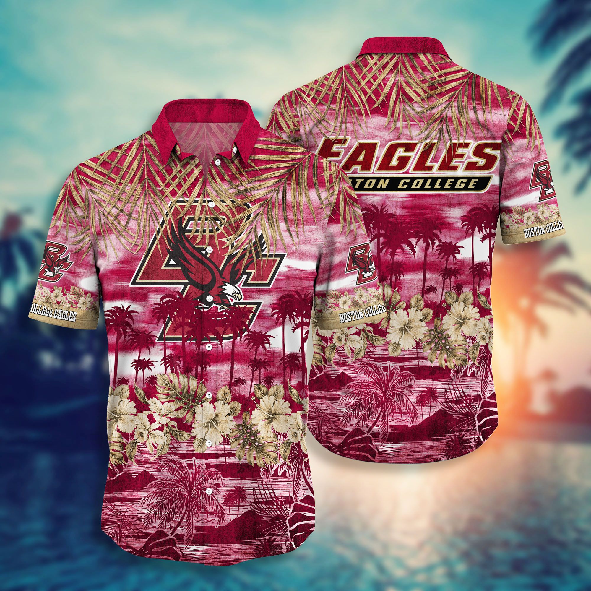 Boston College Eagles NCAA -New Hawaii Style Best Gift For This Season – Gift For Sport Lovers Shirt