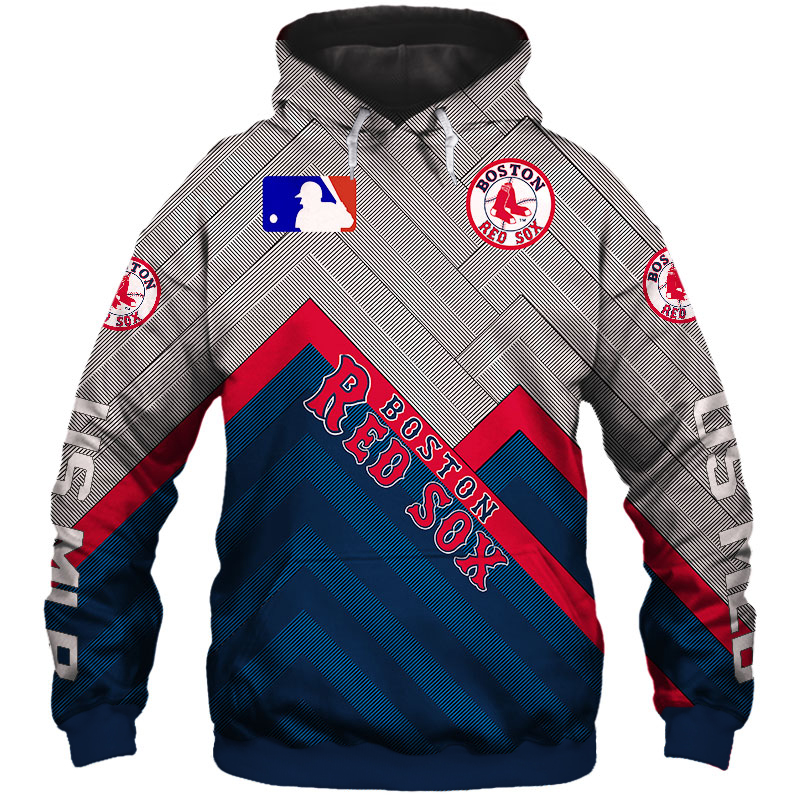 Boston Red Sox 3D Hoodie Gift For Fans Baseball For Fans MLB